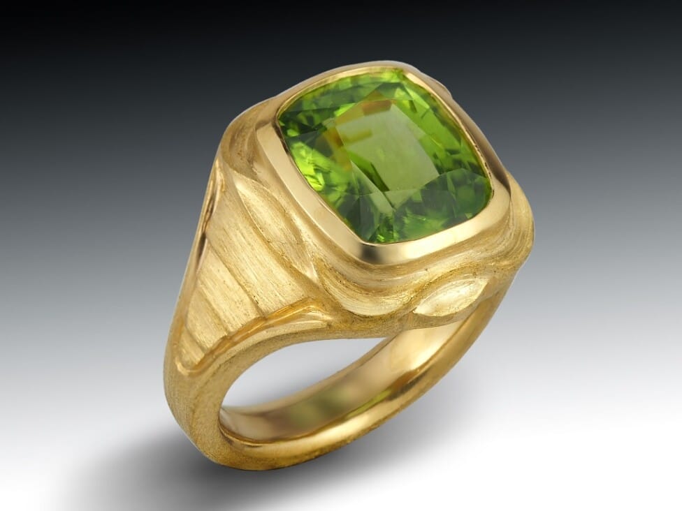 14kt Yellow Gold and Peridot Ring — Renaissance Jewelers